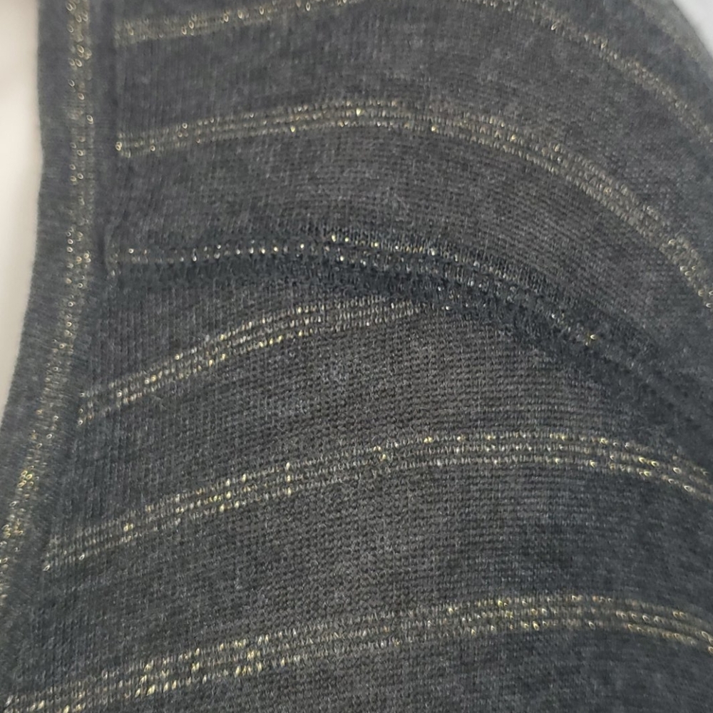 Rails Sami Charcoal Bronze Stripe Top Size L - image 4